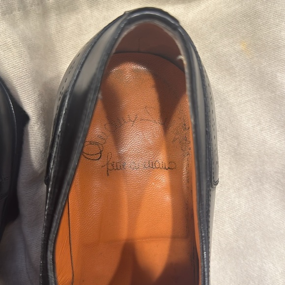 Santoni Danby Cap Toe Oxford Shoes - Picture 4 of 10